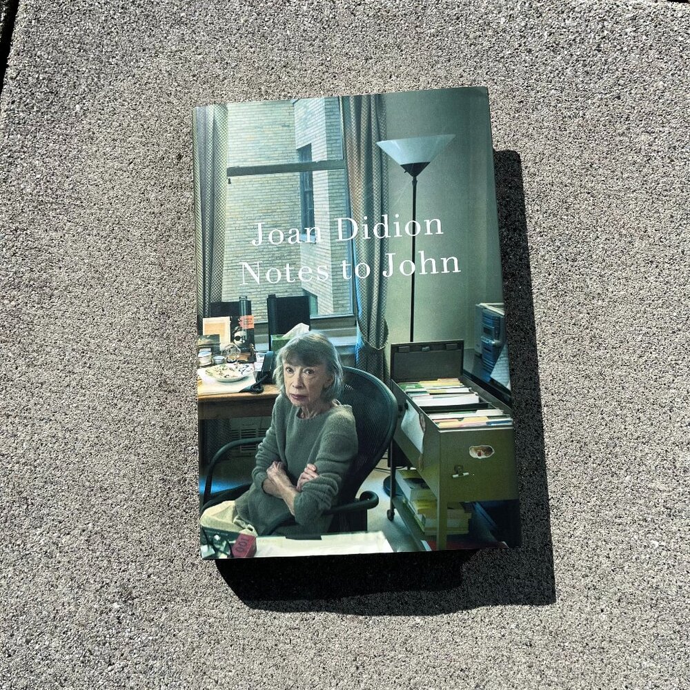 joan didion notes to john (hardcover)